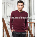 fashion neck with buttons cashmere sweater for man